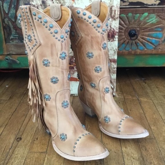 NIB Old Gringo Savannah Straw Fringe (10) - Picture 5 of 13